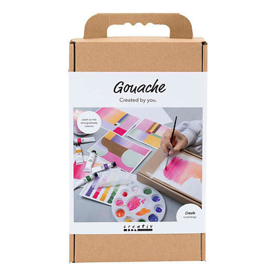 Creativ company hobbyset gouache schilderijen