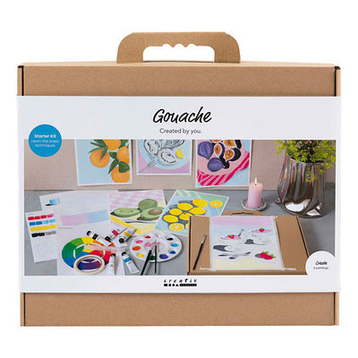 Creativ company https: www.cchobby.nl starter-hobbyset-gouache-schilderijen-diverse-kleuren-1-doos
