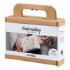 Creativ company mini hobbyset borduurwerk make-up tas