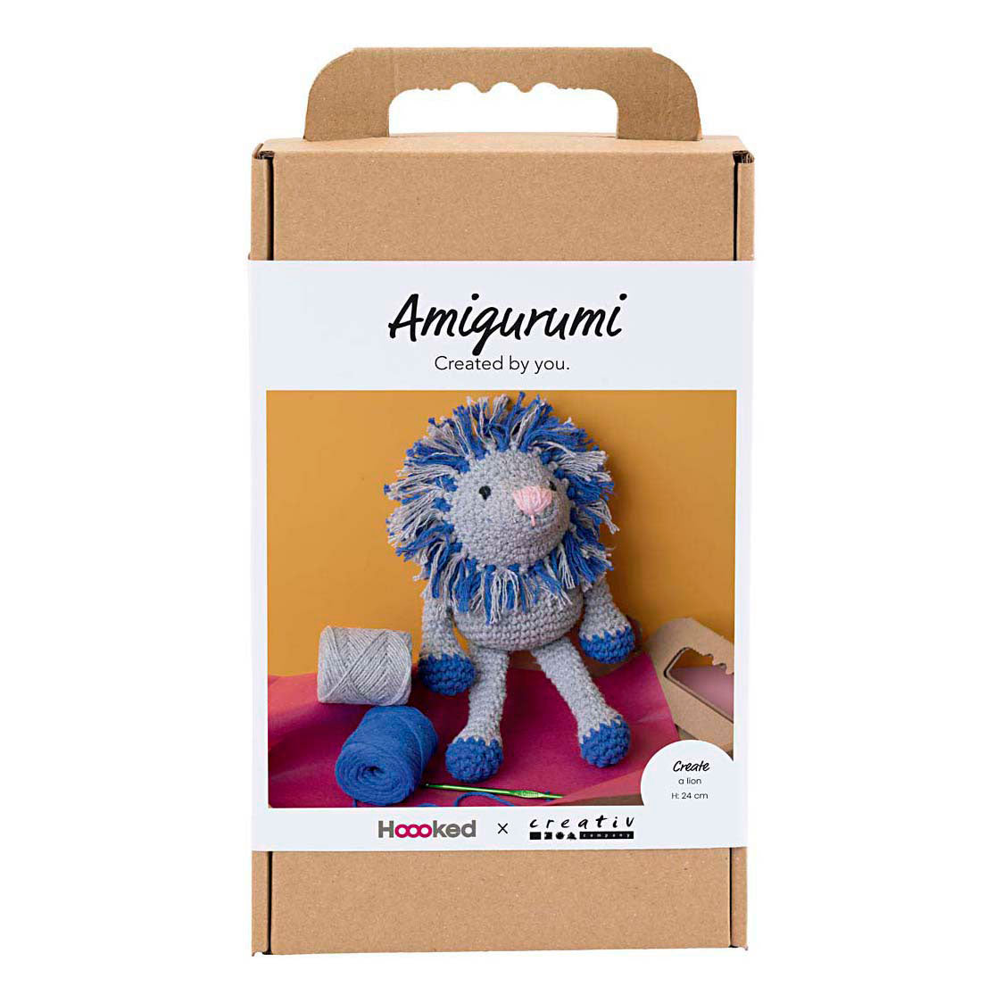 Creativ company hobbyset amigurumi leeuw
