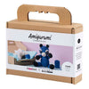 Creativ company https: www.cchobby.nl hobbyset-amigurumi-wasbeer-zwart-blauw-1-doos