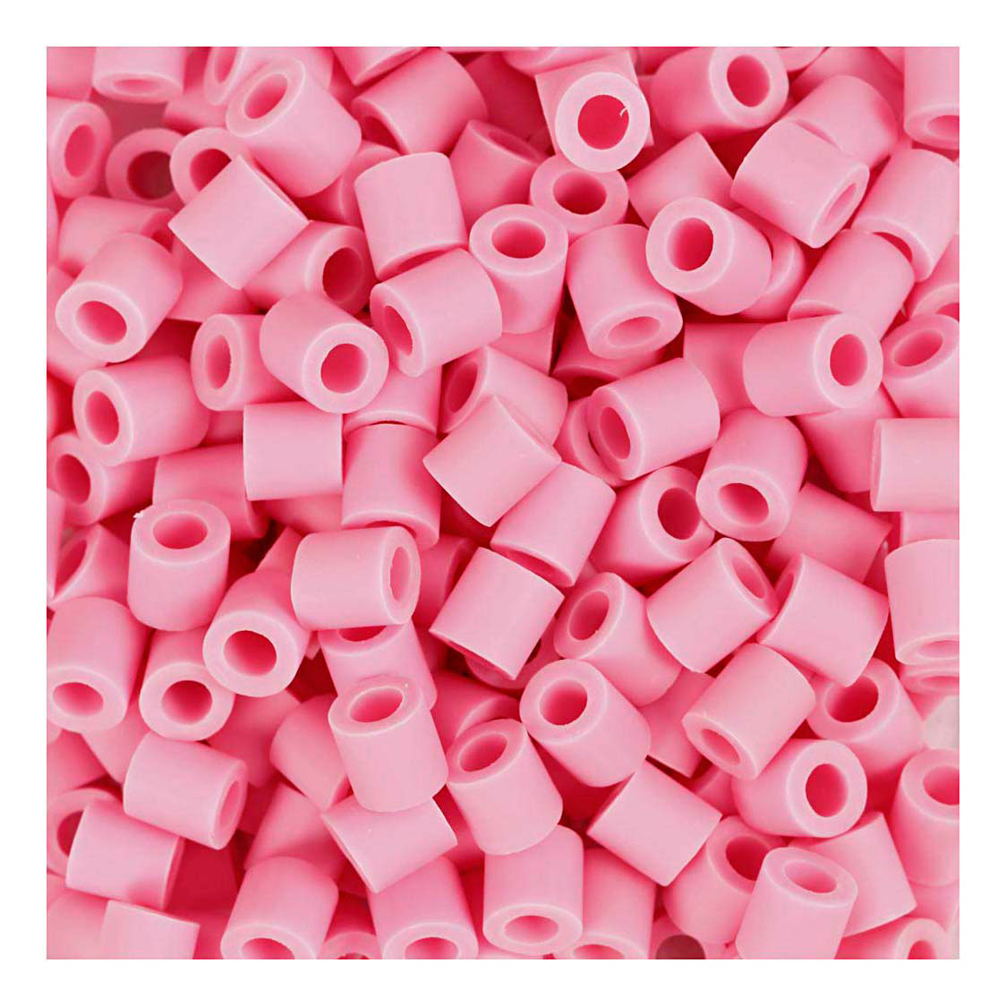 Creativ company nabbi biobeads 5x5mm roze - 1000st.