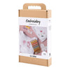 Creativ company hobbyset borduurwerk t-shirt wit