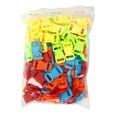 Creativ company https: www.cchobby.nl klik-sluiting-l-29-mm-b-15-mm-gatgrootte-3x11-mm-diverse-kleuren-100-stuk-1-doos