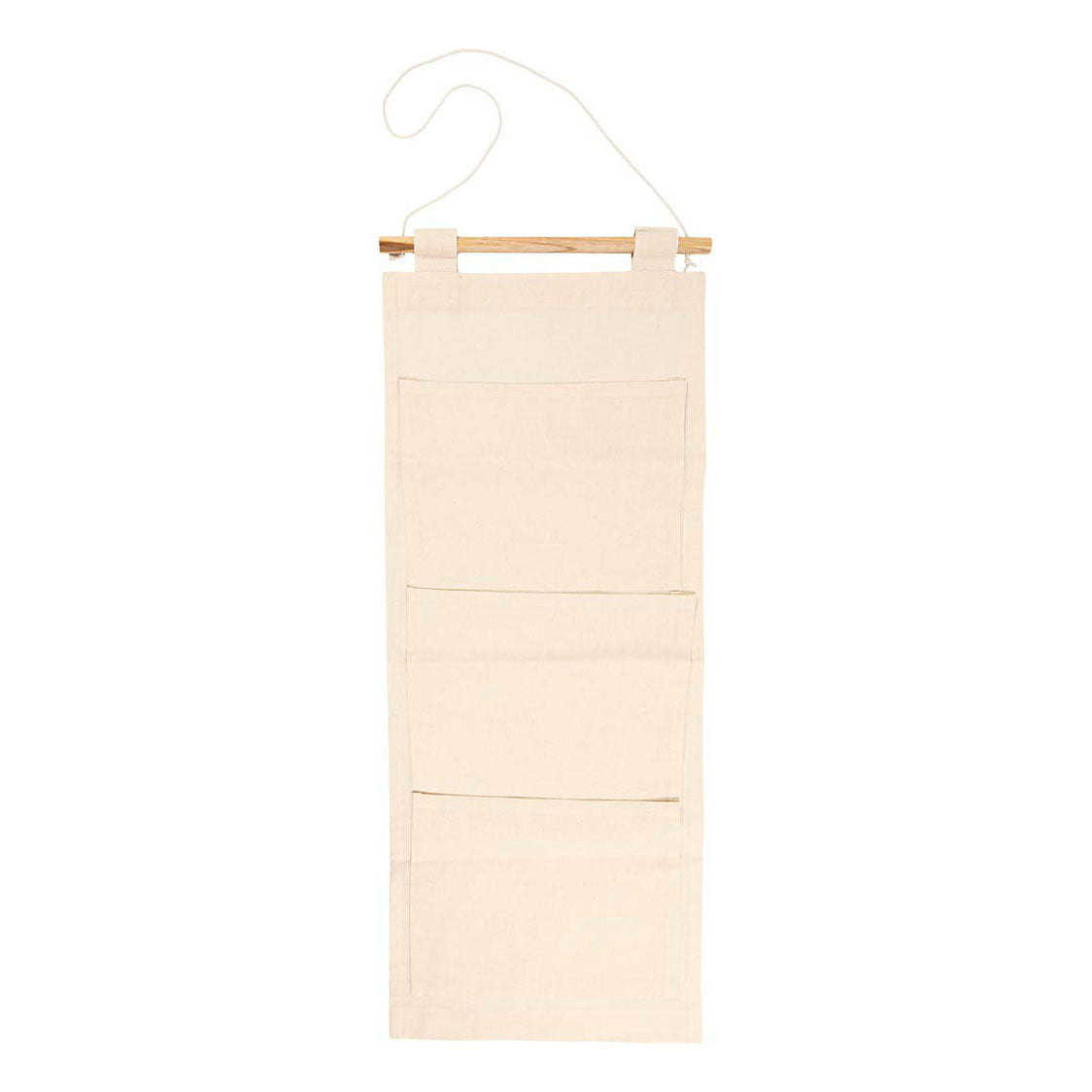 Creativ company https: www.cchobby.nl hangende-organiser-h-75-cm-b-30-cm-145-gr-licht-naturel-1-stuk