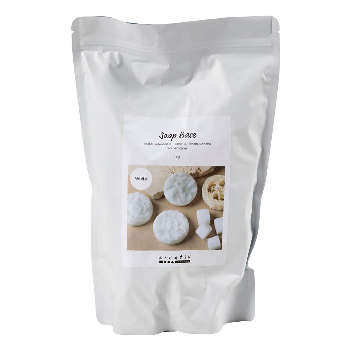 Creativ company zeep basis wit - 1000gr.