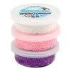 Creativ company https: www.cchobby.nl foam-clayr-glitter-metallic-roze-paars-wit-3x14-gr-1-doos