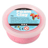 Creativ company foam clay glitter lichtrood - 35gr.