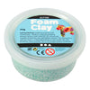 Creativ company foam clay glitter lichtgroen - 35gr.