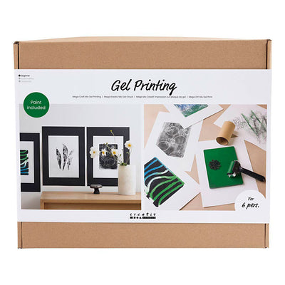 Creativ company groepsset gelprinten kleurrijke prints