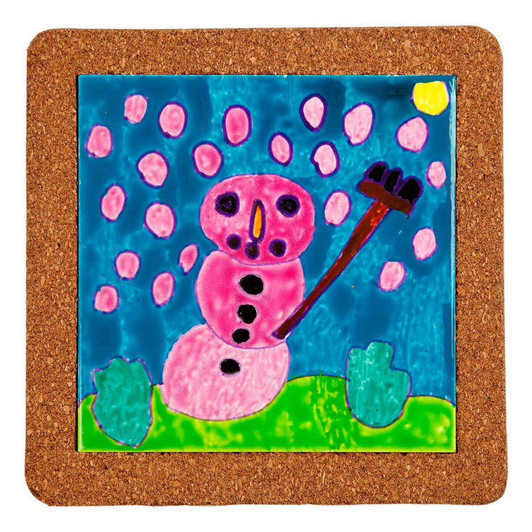 Creativ company http: www.cchobby.nl groepsset-onderzetters-beschilderen-afm-15-5x15-5-cm-diverse-kleuren-1-set