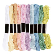 Creativ company borduurgaren pastelkleuren - dikte 1mm - 10x8m - afbeelding 1