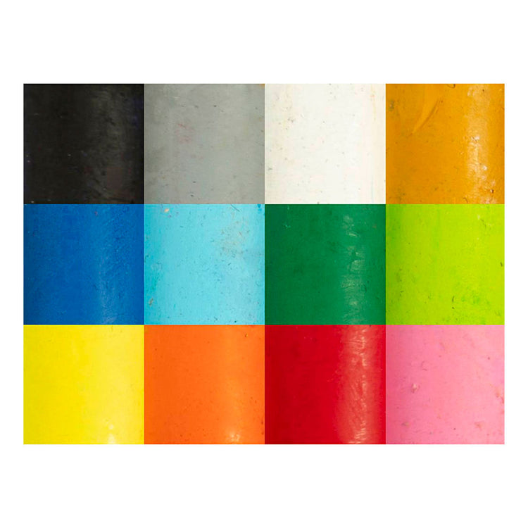Creativ company oliepastels standaardkleuren - 12st.