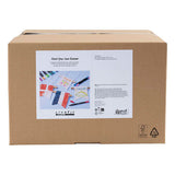 Creativ company https: www.cchobby.nl groepsset-verf-je-eigen-spandoek-afm-10-5x12-cm-lijndikte-2-3-3-6-mm-diverse-kleuren-60-stuk-1-doos - afbeelding 2