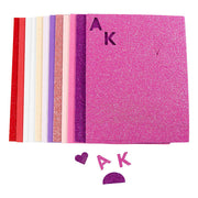 Creativ company foam vellen paars roze 14x25cm - 12 vellen - afbeelding 1