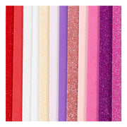 Creativ company foam vellen paars roze 14x25cm - 12 vellen - afbeelding 3