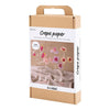 Creativ company hobbyset crepepapier bloem pastelkleuren
