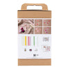 Creativ company hobbyset crepepapier bloem pastelkleuren