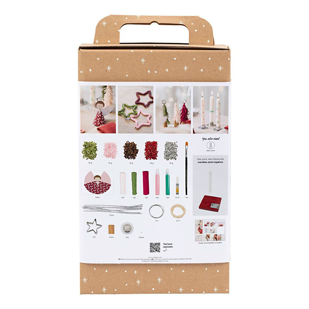 Creativ company hobbyset tafeldecoratie kerst