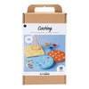 Creativ company hobbyset gieten tegels - blauw, rood en geel