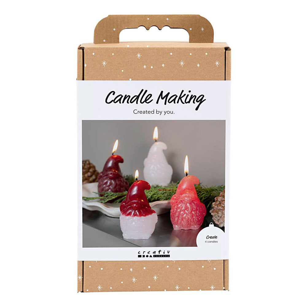 Creativ company http: www.cchobby.nl hobbyset-kaarsen-maken-kerstman-mat-transparant-rood-1-doos