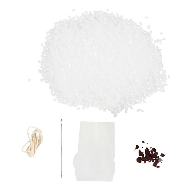 Creativ company http: www.cchobby.nl hobbyset-kaarsen-maken-kerstman-mat-transparant-rood-1-doos