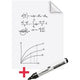 Legamaster whiteboardfolie magic-chart 60 x 80 cm wit 25 vel