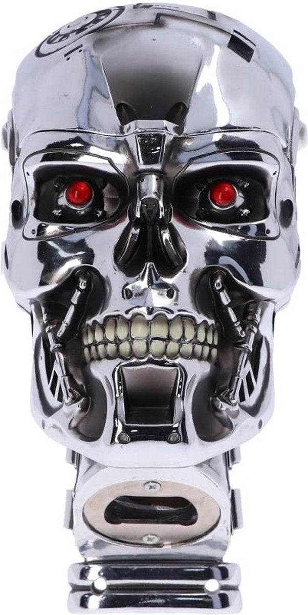 Merkloos sans marque nemesis now the terminator flessenopener terminator 2 zilverkleurig