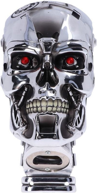 Nemesis now the terminator flessenopener terminator 2 zilverkleurig