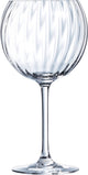 Chef sommelier set van gin-en-tonicbekers chef sommelier symetrie 6 stuks glas 580 ml