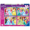 Ravensburger puzzel disney princess 4 in1 100 stukjes