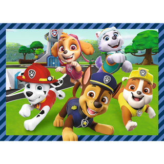 Trefl puzzel 4 in 1 paw patrol 35+48+54+70 stukjes | 2 stuks