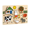 Nijntje houten puzzel, vormenpuzzel - educatief speelgoed junior - peuter, kleuter - vanaf 1 jaar - bambolino toys cadeau tip