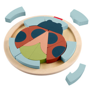 Fisher-price houten lieverheersbeestje | 2 stuks