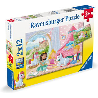 Ravensburger puzzel prince princess 2x12