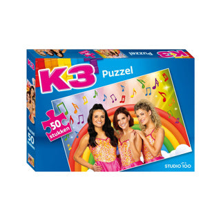 K3 puzzel - zeemeerminjurk, 50st.