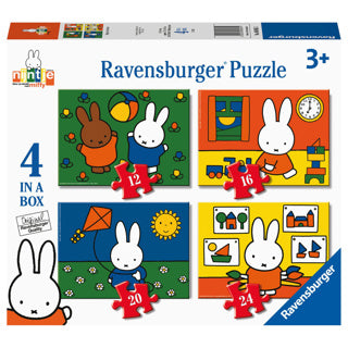 Ravensburger puzzel nijntje 12+16+20+24 stukjes