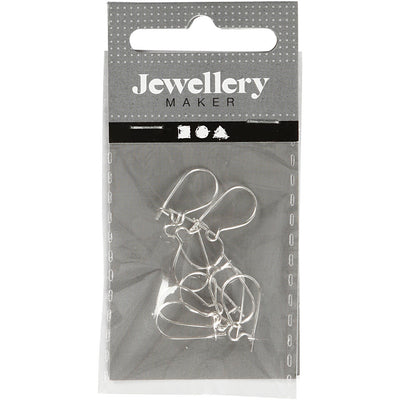 Creativ company https: www.cchobby.nl oorbellen-l-15-mm-verzilverd-10-stuk-1-doos