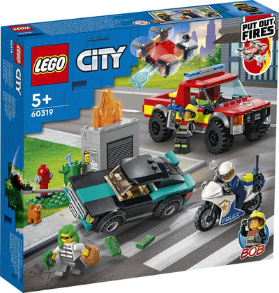 Pic lego city 60319 brandweer amp; politie achtervolging