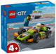 Lego city race wagen groen met 2 figuurtjes - 60399