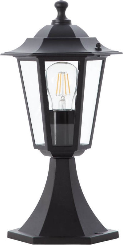 Brilliant carleen - buitenlamp - ip44 - e27 max 1x40w - zwart
