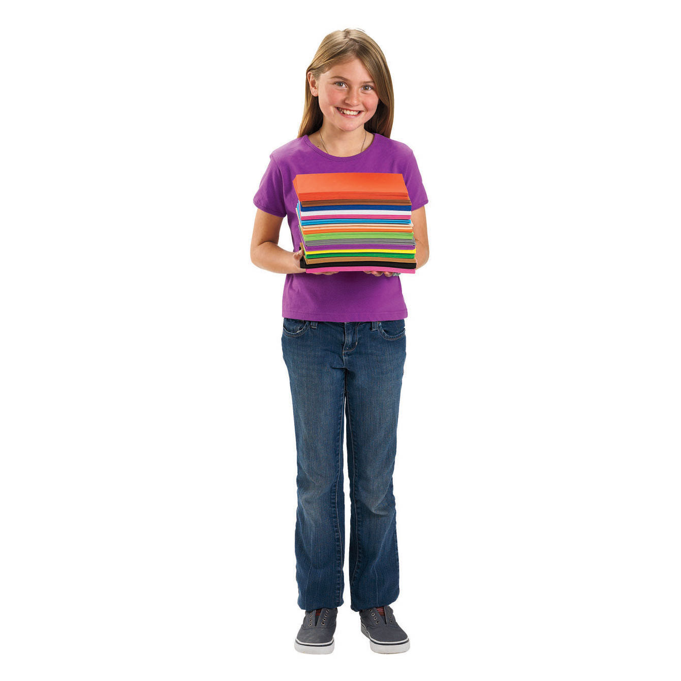Colorations - foam papier super pack, 100 vellen (16 kleuren)