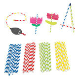 Colorations - gekleurde knutselrietjes, 100st. (4 kleuren) - afbeelding 2