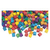Colorations - gekleurde houten kubus blokjes, 196st.