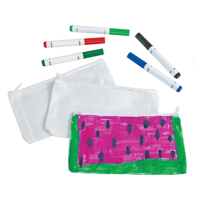 Colorations - versier je eigen etui canvas, set van 12