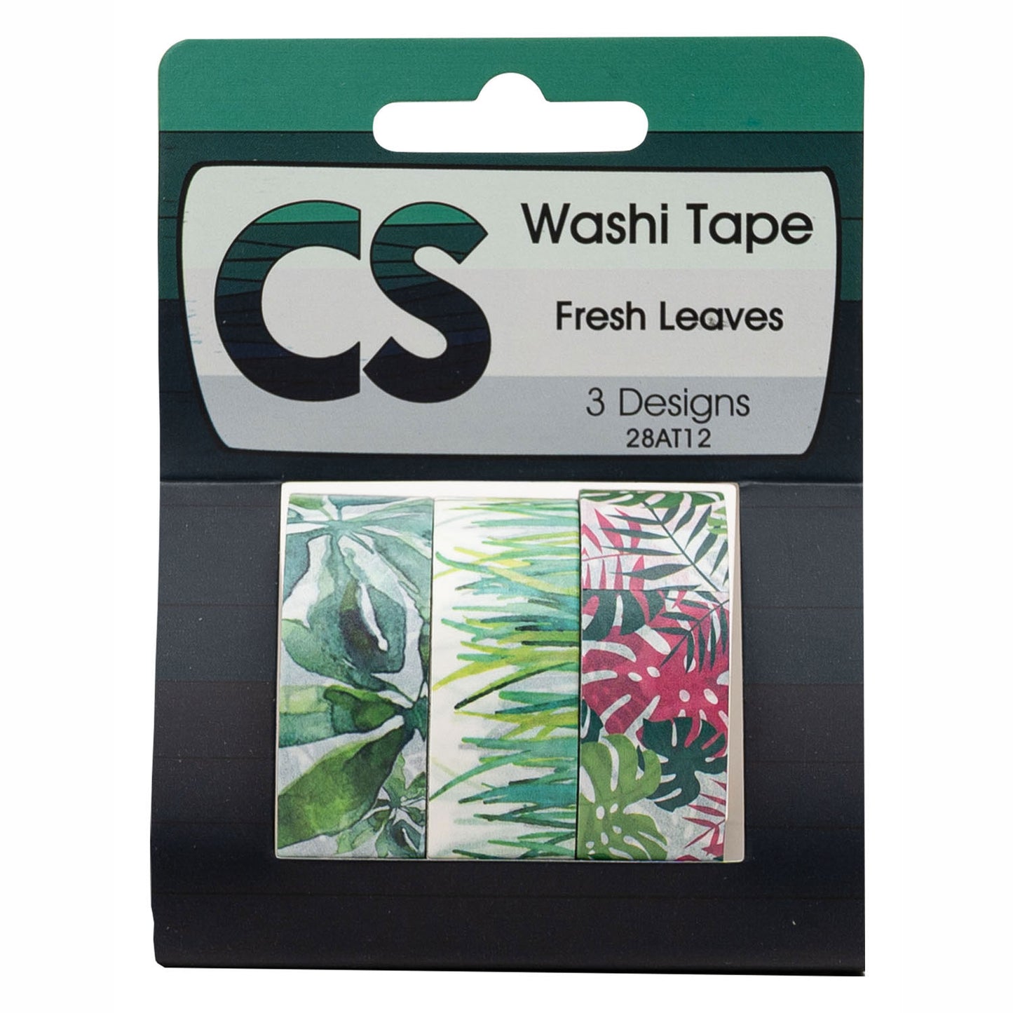 Colorations - Washi Tape Planten 3 Rollen, 5mtr.