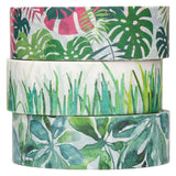 Colorations - washi tape planten 3 rollen, 5mtr. - afbeelding 3
