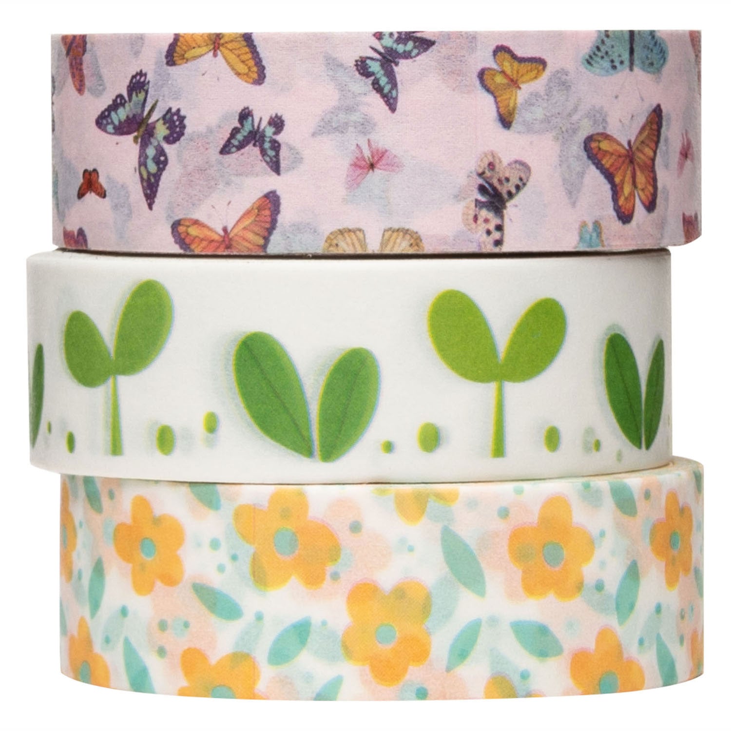 Colorations - washi tape lente 3 rollen, 5mtr.