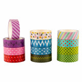 Colorations - washi tape patronen, 12 x 975cm. - afbeelding 2