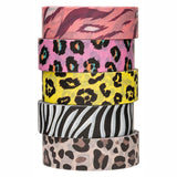 Colorations washi tape dieren patronen 5 rollen decoratie 5 meter. - afbeelding 2